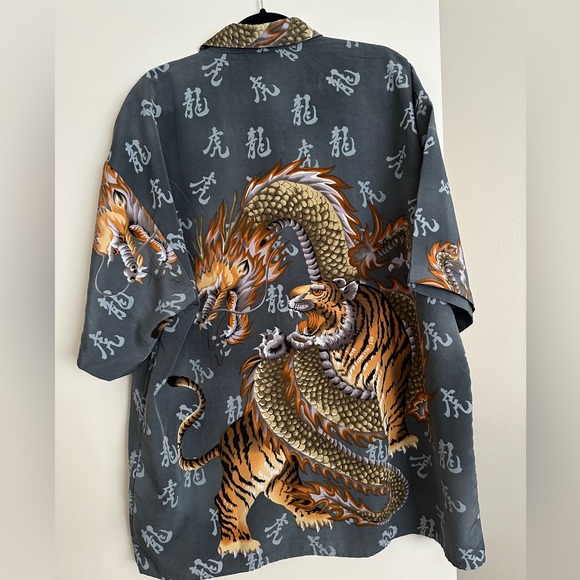 Vintage shirt / size L - XL / Made in Korea - Picture 7 of 11